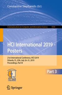 Abbildung von: HCI International 2019 - Posters - Springer
