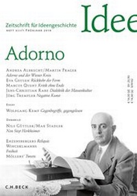 Abbildung von: Zeitschrift für Ideengeschichte Heft XIII/1 Frühjahr 2019 - C.H.BECK