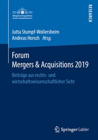 Abbildung von: Forum Mergers & Acquisitions 2019 - Springer Gabler