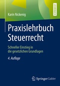 Cover: Praxislehrbuch Steuerrecht - Springer Gabler