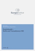 Cover: Kapitalmarkt - Recht und Transaktionen XIII - Schulthess Juristische Medien