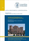 Cover: Vortr&auml;ge und Abhandlungen zur Wissenschaftsgeschichte 2015/2016 - Wissenschaftliche Verlagsgesellschaft