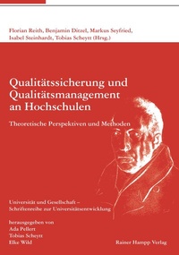 Abbildung von: Qualitätssicherung und Qualitätsmanagement an Hochschulen - Edition Rainer Hampp
