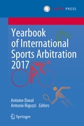 Abbildung von: Yearbook of International Sports Arbitration 2017 - T.M.C. Asser Press
