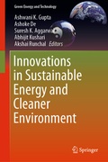 Cover: Innovations in Sustainable Energy and Cleaner Environment - Springer