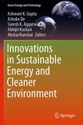Cover: Innovations in Sustainable Energy and Cleaner Environment - Springer