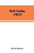 Cover: North Carolina, 1780-81 - ALPHA EDITION
