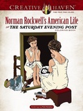 Cover: Creative Haven Norman Rockwell's American Life from The Saturday Evening Post Coloring Book - Dover Publications Inc.