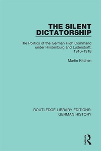 Enlarge image Cover: The Silent Dictatorship - Routledge