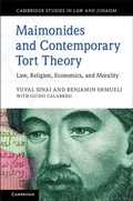 Cover: Maimonides and Contemporary Tort Theory - Cambridge University Press