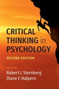 Bild: Critical Thinking in Psychology - Cambridge University Press