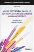 Cover: Matrix Differential Calculus with Applications in Statistics and Econometrics, Third Edition - Wiley