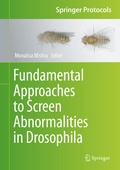 Cover: Fundamental Approaches to Screen Abnormalities in Drosophila - Springer