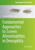 Cover: Fundamental Approaches to Screen Abnormalities in Drosophila - Springer