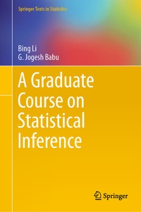 Enlarge image Cover: A Graduate Course on Statistical Inference - Springer