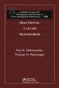 Cover: Fractional Cauchy Transforms - Chapman & Hall/CRC