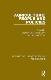 Abbildung von: Agriculture: People and Policies - Routledge