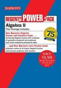 Enlarge image Cover: Regents Algebra II Power Pack - Kaplan Publishing