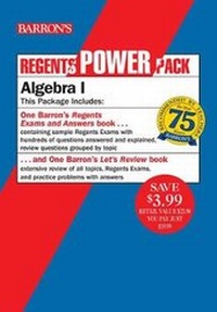 Enlarge image Cover: Regents Algebra I Power Pack - Kaplan Publishing