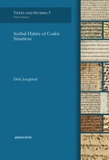 Cover: Scribal Habits of Codex Sinaiticus - Gorgias Press