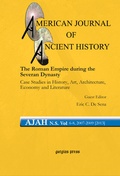 Cover: The Roman Empire during the Severan Dynasty - Gorgias Press