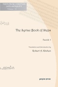 Cover: The Syriac Book of Steps 1 - Gorgias Press