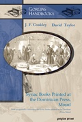 Cover: Syriac Books Printed at the Dominican Press, Mosul - Gorgias Press