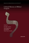 Cover: Cultural Memory in Biblical Exegesis - Gorgias Press