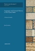 Cover: Language and Textual History of the Syriac Bible - Gorgias Press