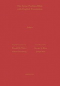 Cover: Judges According to the Syriac Peshitta Version with English Translation - Gorgias Press