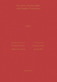 Enlarge image Cover: Judges According to the Syriac Peshitta Version with English Translation - Gorgias Press
