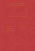 Cover: Hebrews & General Epistles According to the Syriac Peshitta Version with English Translation - Gorgias Press