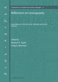 Abbildung von: Reflections on Lexicography - Gorgias Press