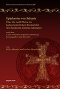 Cover: Epiphanius Von Salamis, UEber Die Zwoelf Steine Im Hohepriesterlichen Brustschild de Duodecim Gemmis Rationalis - Gorgias Press