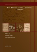 Cover: Neo-Aramaic and its Linguistic Context - Gorgias Press