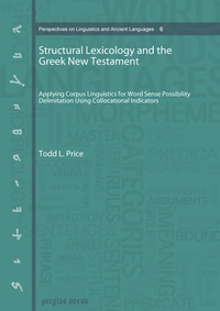 Abbildung von: Structural Lexicology and the Greek New Testament - Gorgias Press