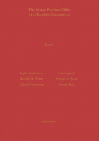 Enlarge image Cover: Daniel According to the Syriac Peshitta Version with English Translation - Gorgias Press