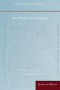 Cover: The Works of Cyrillona - Gorgias Press