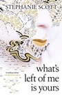 Cover: What's Left of Me is Yours - Weidenfeld and Nicholson