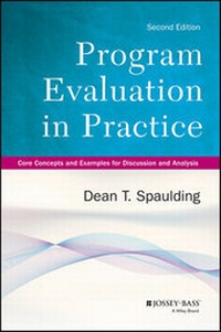 Enlarge image Cover: Program Evaluation in Practice - Jossey-Bass