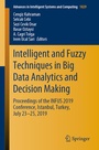 Cover: Intelligent and Fuzzy Techniques in Big Data Analytics and Decision Making - Springer