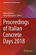 Cover: Proceedings of Italian Concrete Days 2018 - Springer