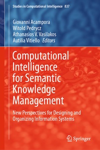 Enlarge image Cover: Computational Intelligence for Semantic Knowledge Management - Springer