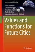 Cover: Values and Functions for Future Cities - Springer