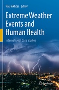 Cover: Extreme Weather Events and Human Health - Springer