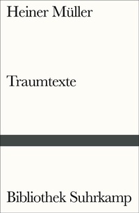 Enlarge image Cover: Traumtexte - Suhrkamp
