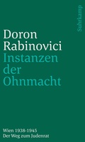 Cover: Instanzen der Ohnmacht - J&uuml;discher Verlag im Suhrkamp Verlag
