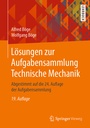 Bild: Lösungen zur Aufgabensammlung Technische Mechanik - Springer Vieweg