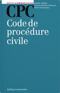 Cover: Petit commentaire CPC - Helbing & Lichtenhahn