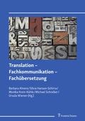 Cover: Translation - Fachkommunikation - Fach&uuml;bersetzung - Frank & Timme